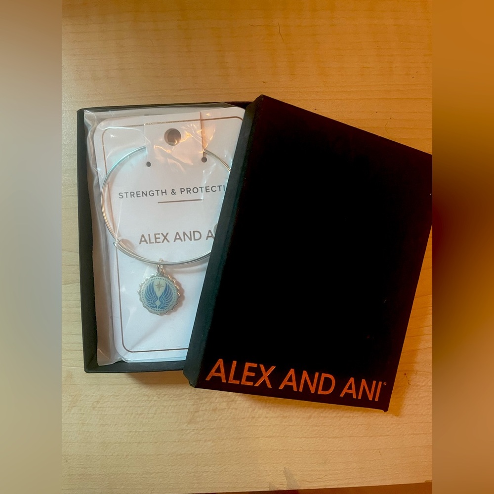 New in box Alex and Ani guardian angel bracelet